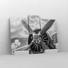 Bild auf Leinwand - Leinwandbild - 3 Teile - Motor Produktbild-Vorschau 4