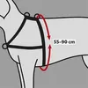 TRIXIE Trainingsgeschirr Lead'n'Walk Soft - schwarz - 55–90 Produktbild-Vorschau 2