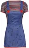 Halloween Doll Scary Dress Horror Costume Red Blue Pumpkin Anteprima dell’immagine prodotto 5