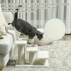 PawHut Katzentreppe 3 Stufen Tiertreppe Treppe für Katze, Produktbild-Vorschau 4