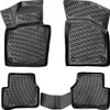 3D Auto Fussmatten für VW Tiguan (1.Gen) 2007-2016 Produktbild-Vorschau 1