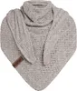 Knit Factory Sally Dreiecksschal - Grau/Beige - 220x85 cm Produktbild-Vorschau 1