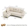Divano angolare BEALIFE con funzione letto 200x130x65 cm | Anteprima dell’immagine prodotto 5