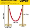VEVOR 2-teiliges Personenleitsystem 96 cm Gesamthöhe Produktbild-Vorschau 7