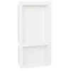 vidaXL Piatto doccia a 2 scomparti bianco lucido 41x69x9 cm Anteprima dell’immagine prodotto 7
