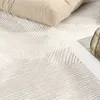 Teppich Wohnzimmer Kurzflor Einfarbig Skandi Boho Muster 3D Produktbild-Vorschau 4