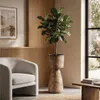 Vyveo - Blumentopf Pillar - Créme - 27x67 Produktbild-Vorschau 6