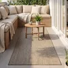 Volero - Dywan na balkon - Malta Arrow Naturalny - 80x300 Podgląd zdjęcia produktu 1