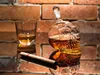 Decanter da 650 ml - Teschio di cristallo per whisky Anteprima dell’immagine prodotto 5