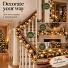Girlanda świąteczna Mica Decorations, złota, 180 cm - Podgląd zdjęcia produktu 7