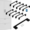 KOTARBAU® 10er Set Möbelgriffe Schwarz 148 mm Griffe Möbel Produktbild-Vorschau 1