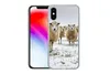 MuchoWow® Handyhülle Schutzhülle Hülle für iPhone X Schafe Produktbild-Vorschau 2