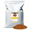 A large white bag of birdseed with a label and a pile of birdseed in front of it. Produktbild-Vorschau