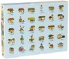 The image shows the side of a product box for Walachia Touristenhütte, displaying various miniature building models. Produktbild-Vorschau
