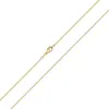 A close-up, studio shot of a gold chain necklace against a white background. Produktbild-Vorschau