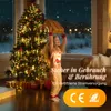Salcar 100 meter LED-lichtketen, koper, voor Productafbeelding-voorbeeld 6