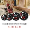 Verlängerungskabel 5 m / 1 Steckdose / schwarz / Gummi-Neopren / 250 V / 1,5 mm2 Voir les images du produit