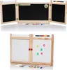 Kindertafel aus Holz aufklappbar SARA4 mit Papierrolle Produktbild-Vorschau 1