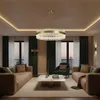 Luxemburg Crystal Prisms - Żyrandol 80cm LED 55W, Mosiądz Podgląd zdjęcia produktu 3