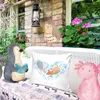 Mr. & Mrs. Panda Kissen 40x40 Hochzeit Mäuse Herz - Weiß - Produktbild-Vorschau 2