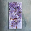 Leinwand Wanduhr Wandkunst Uhr Geräuschlos Kunstdruck 30x60 Produktbild-Vorschau 2