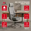 Maclean-Ablage/Tablett für Tastatur schwarz Abmessungen des Produktbild-Vorschau 3