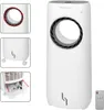 A product collage featuring a white air cooler. Anteprima dell’immagine prodotto