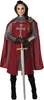 Ritter-Kostüm für Herren schwarz-rot - L / XL Produktbild-Vorschau 2