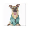 MuchoWow® Mauspad Mousepad Hund - Brille - Hemd - Hipster Produktbild-Vorschau 1