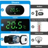 Aquarium Thermometer, Mini Aquarium Thermometer Digital – Produktbild-Vorschau 6