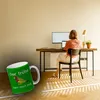 Der frühe Vogel kann mich mal! Glitzer-Kaffeebecher Wenn Produktbild-Vorschau 3