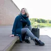 Knit Factory Alex lange Strickjacke - Grau - 36/38 Produktbild-Vorschau 6