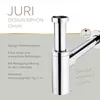 Lenz JURI Design-Siphon Chrom 1 1/4" mit Geruchsstopp, Produktbild-Vorschau 3