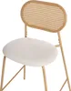 BELIANI Barhocker 2er Set Hellbeige / Holzoptik aus Metall Produktbild-Vorschau 8