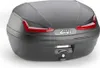Bauletto Monolock GIVI E455 SIMPLY IV nero rosso 45L Anteprima dell’immagine prodotto 1