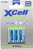 XCell 117313, Nabíjateľná batéria, AAA, Nikel-Metal Hydrid Náhľad obrázku produktu 11