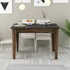 Skye Decor, Kiev 509 - Walnut, Black, Tische, Küchentische, Produktbild-Vorschau 2