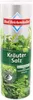 A product shot of a cylindrical container of Bad Reichenhaller Kräuter Salz (Herb Salt). Produktbild-Vorschau