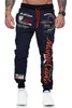 Herren Jogginghose | Monte Carlo 592  Schwarz/Rot L Produktbild-Vorschau 1
