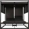 Aluminiowy leżak ogrodowy HWC-M63b, leżak typu daybed w Podgląd zdjęcia produktu 14