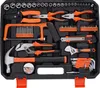 A tool kit laid out in a black case. Produktbild-Vorschau