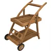 Teako Design Servierwagen Teakholz Teramo 2 Ablagen Produktbild-Vorschau 3