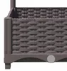 vidaXL Tuinplantpot met trellis, bruin, 120 x 40 x 121,5 Productafbeelding-voorbeeld 7