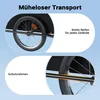Rimorchio per biciclette Wiltec 139x88x60 cm fino a 65 kg, Anteprima dell’immagine prodotto 12