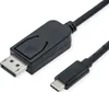 Câble DisplayPort ROLINE - USB-C (M) vers DisplayPort (M) Voir les images du produit 1