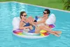 43648 Dmuchane Koło Podwójne Do Pływania Tęczowe Plażowe Podgląd zdjęcia produktu 6