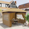 Pavillon Outsunny 3,4 x 3,4 m, imperméable, avec 4 parois Voir les images du produit 8