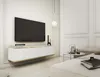Závěsná skříňka na televizi – moderní design. Barva: bílá, Náhled obrázku produktu 2