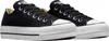 A pair of black Converse platform sneakers on a white background. Voir les images du produit