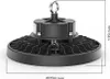 hoftronic LED Hallenstrahler 150W 24000lm 6500K Schwarz Produktbild-Vorschau 6